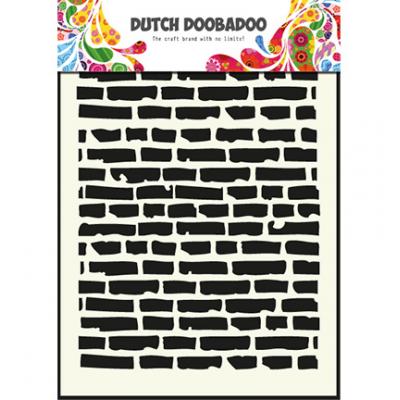 Dutch DooBaDoo Stencil - Bricks